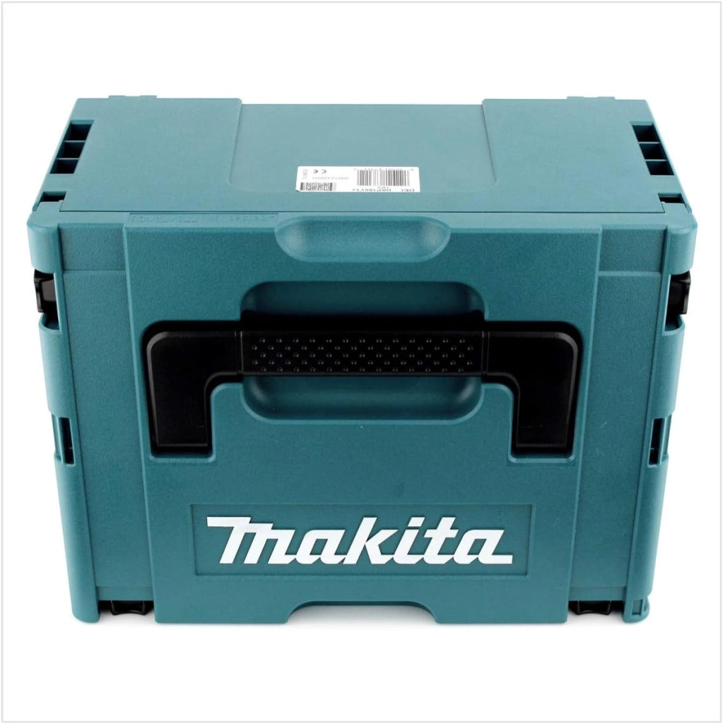 DGA 513 RF1J - Smerigliatrice angolare a batteria 18 V 125 mm Brushless + 1 batteria 3,0 Ah + caricatore + Makpac
