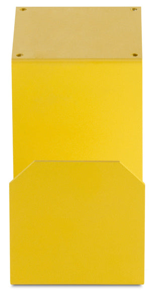 Portatubo Quadrato per Fontane da Giardino in Ferro Antiruggine Belfer 42/PGQ Giallo