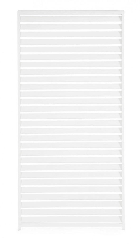 Pannello Frangisole Laterale per Pergola 123,5x6x238h cm Ocean Bianco