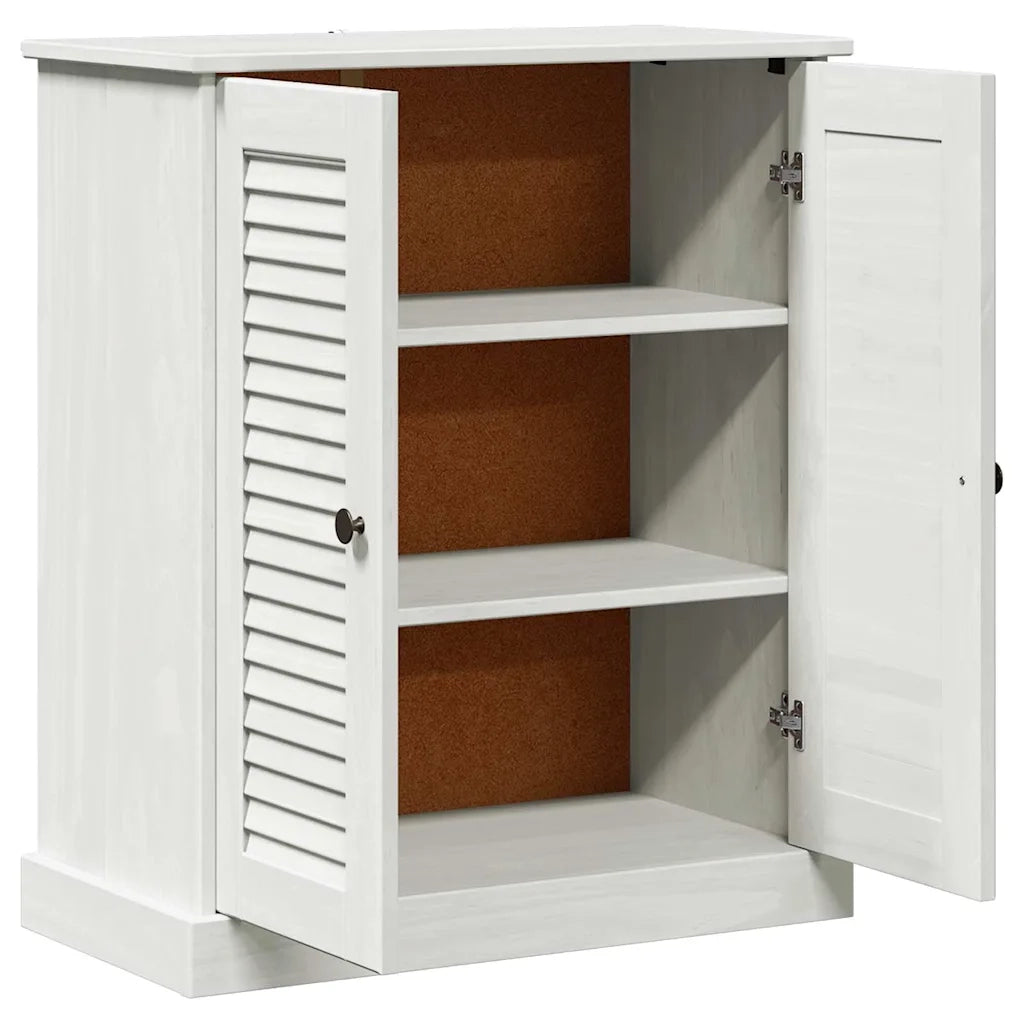 Mobile da Bagno VIGO Bianco e Bianco Antico 68 x 34 x 80 cm 4019108