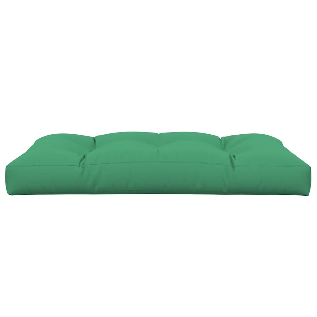 Cuscino per Pallet Verde 120x80x12 cm in Tessuto