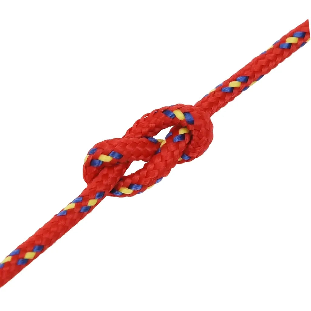Corda per barca Rossa 4 mm 25 m in Polipropilene 152380