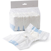 48 pezzi Pannolini per Cani Femmina Taglia M 48x35x1 cm con Fascia Elastica Regolabile Bianco