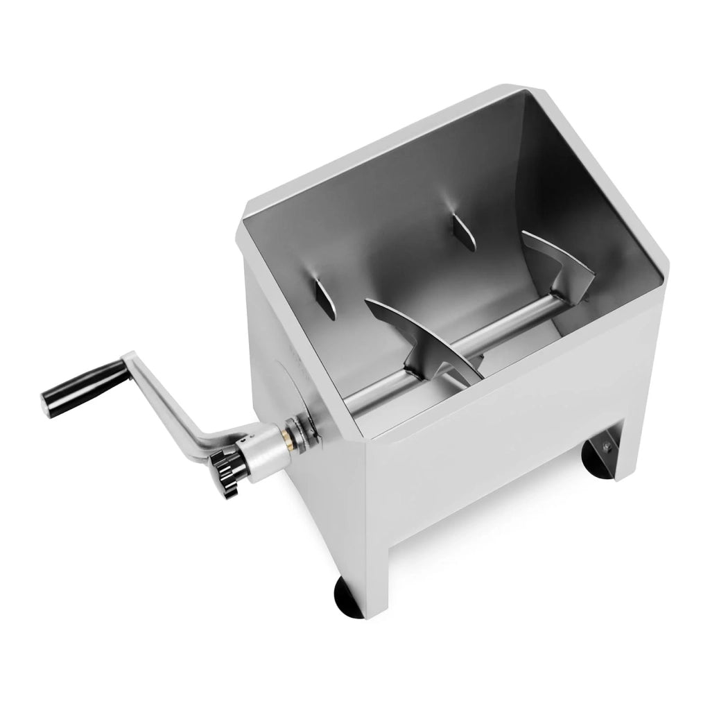 Impastatrice manuale professionale per carne in acciaio inox da 16 litri 14_0004531