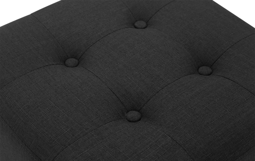 Pouf divano PHARAO nero