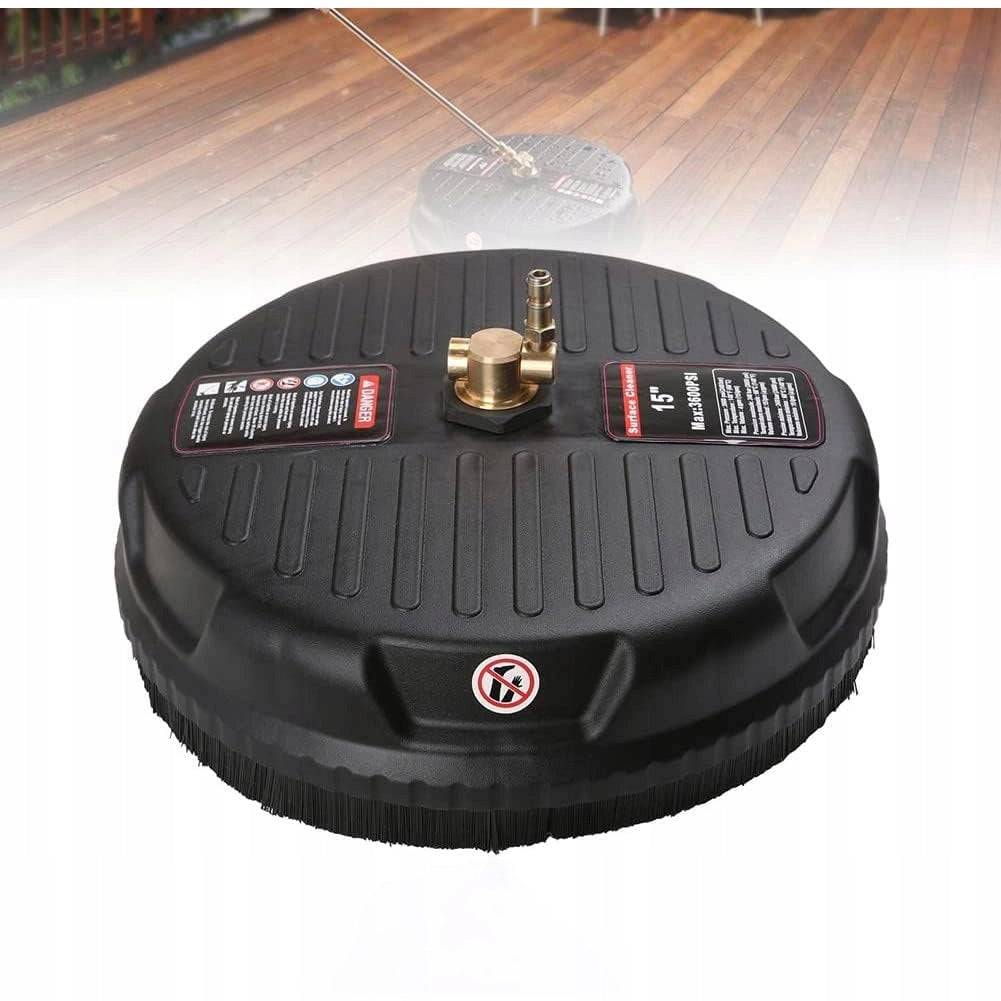 Set di Accessori per Idropulitrice – Spazzola T-Racer 15", Lancia 1/4" con 5 Ugelli, Schiumogeno 1000ml