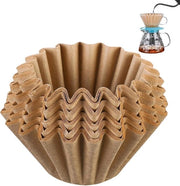 100 pezzi di filtro per caffè in corona - Filtro per caffè - Per macchine per filtro caffè - Non sbiancato (4,5x7cm)