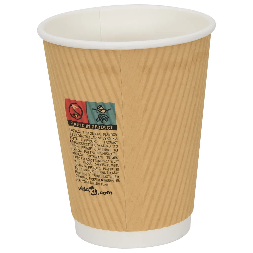 Tazze da Caff¨¨ in Carta con Coperchi 1000 pz 12oz 300 ml CFW5344433