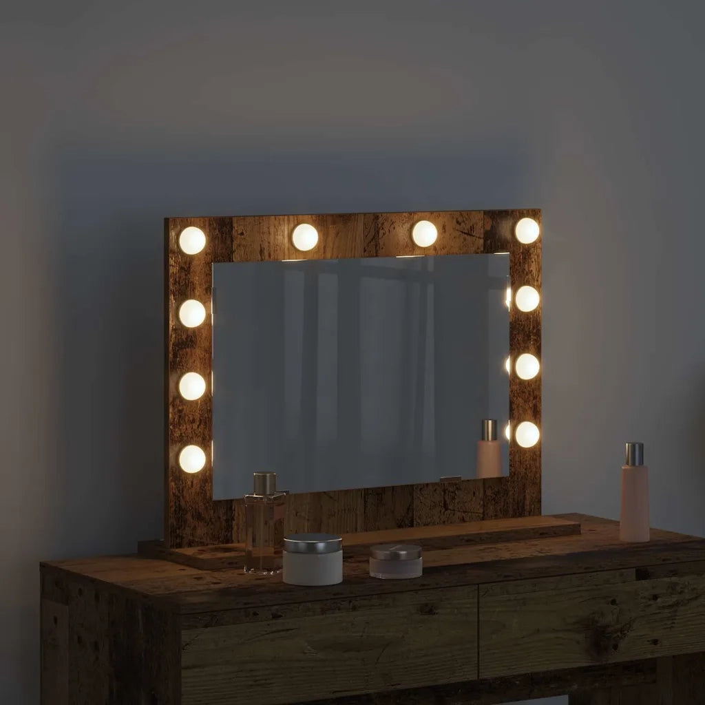 Specchio da Vanit¨¤-Specchio da Trucco Legno vecchio 60 x 45 x 18 cm