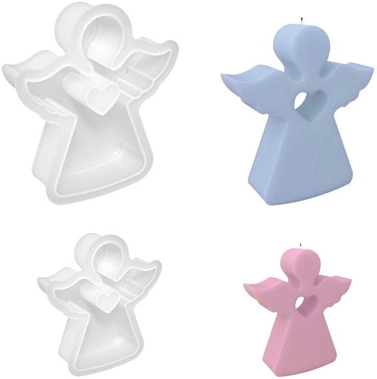 Due modelli di forma per cera in silicone per artigianato - alta qualità 

(se non è presente il modello o il codice, non posso includerlo)