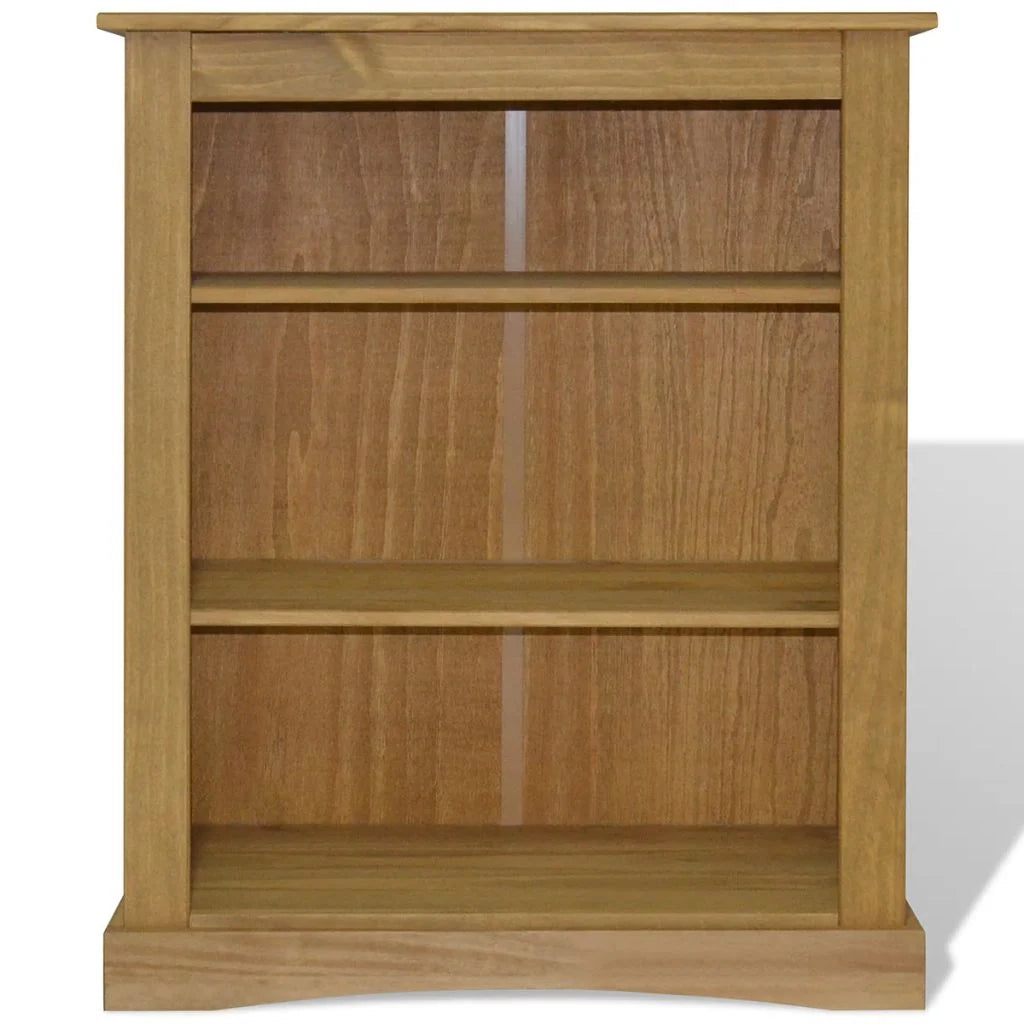 Libreria di design a 3 ripiani pino 100 cm beige 2702019/2
