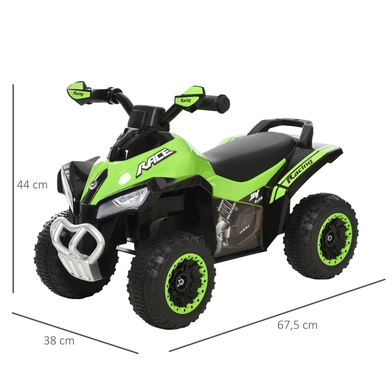 Macchina cavalcabile, giocattolo cavalcabile, veicolo per bambini dai 18 ai 36 mesi, verde