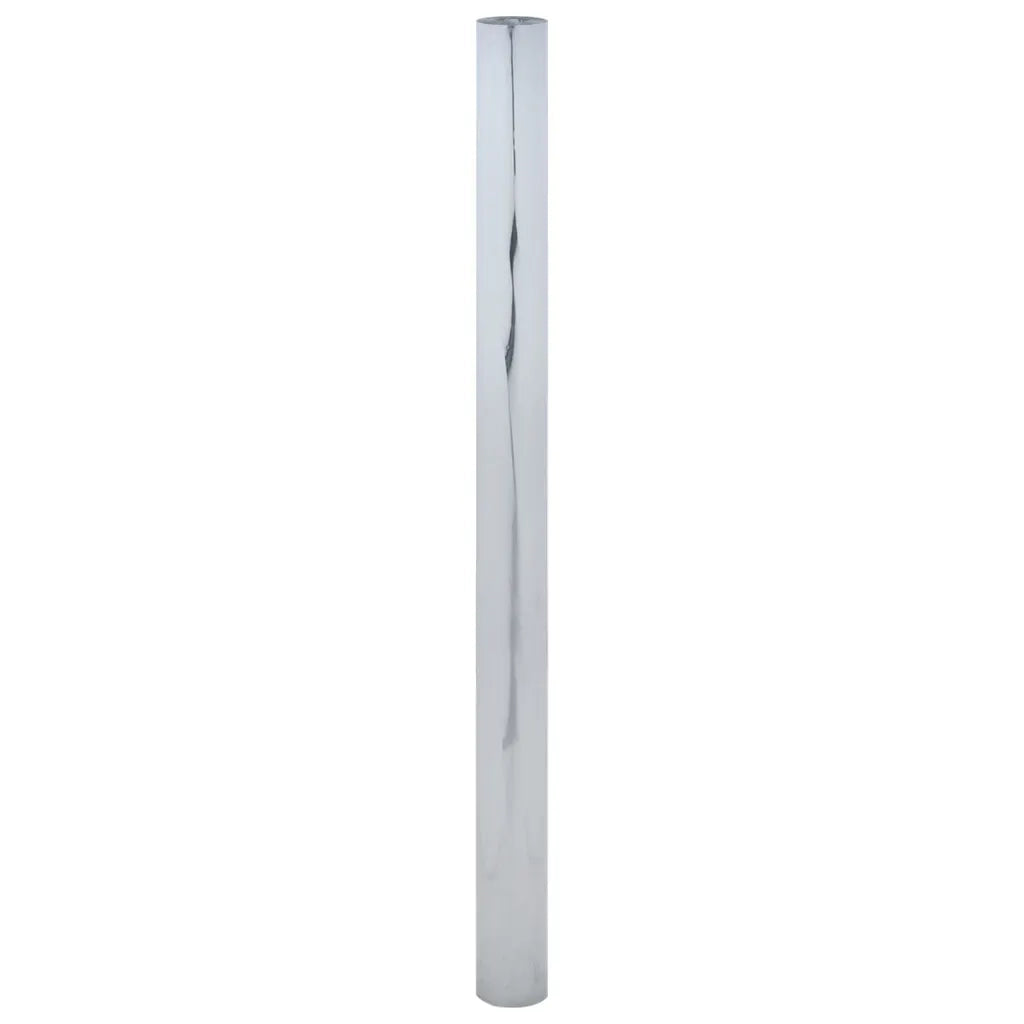 Pellicola Solare Statica Effetto Riflettente Argento 60x500 PVC 155862