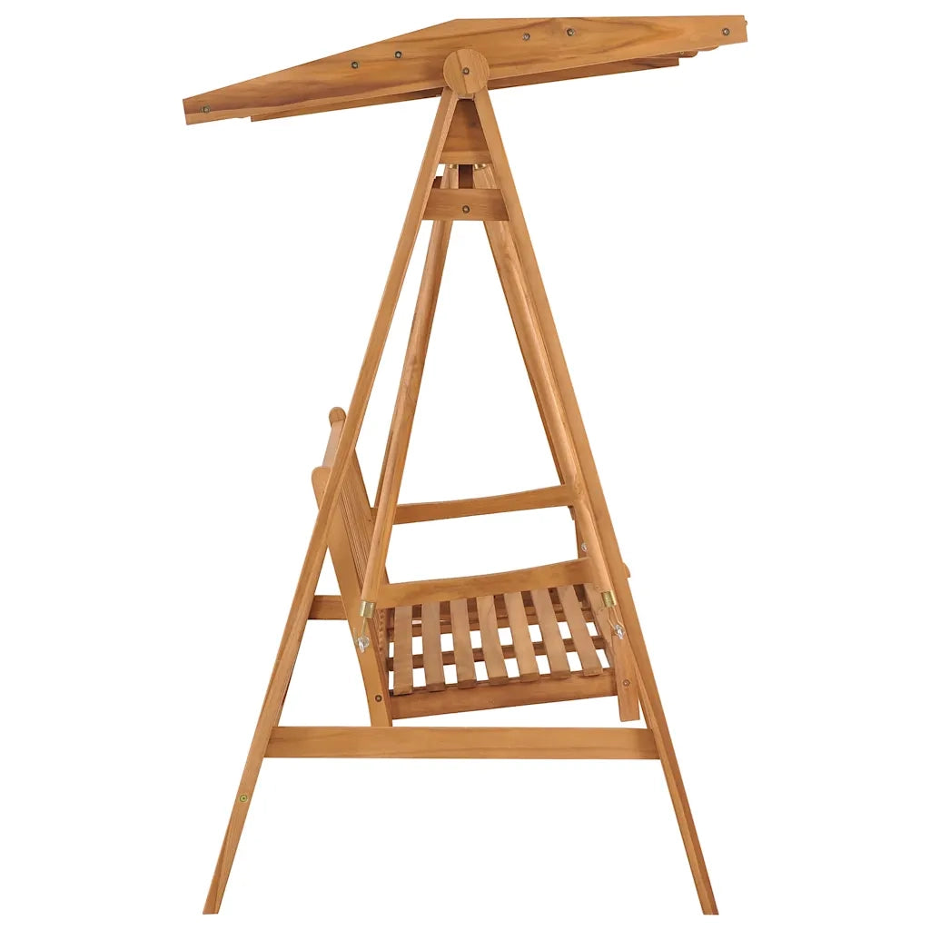 Dondolo da Giardino 170 cm in Legno Massello di Teak cod mxl 46387