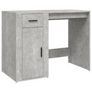 Scrivania tavolo postazione di lavoro mobile per computer studio 100 x 49 x 75 cm legno ingegnerizzato grigio 02_0023824