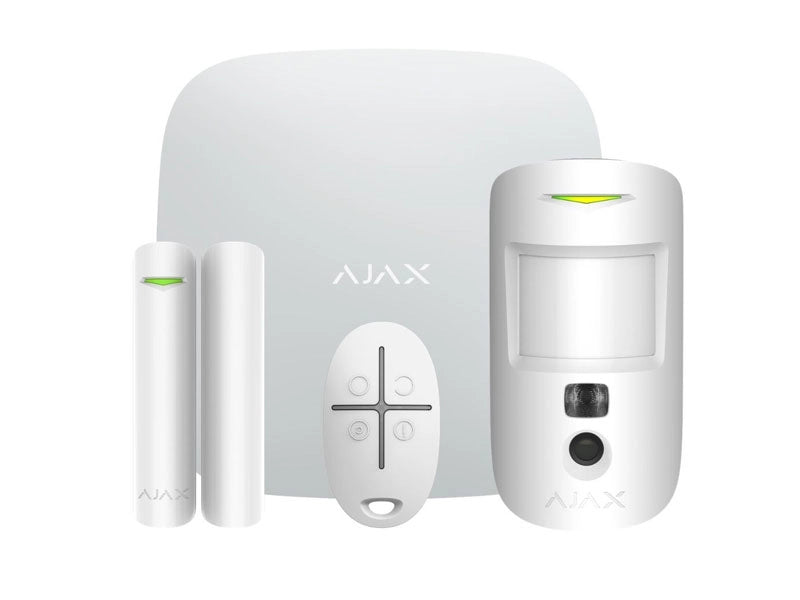 AJAX StarterKit Cam Plus Hub 2 Plus + MotionCam + DoorProtect + SpaceControl AJ20294