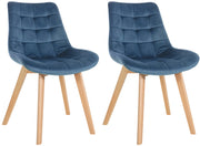 2er Set Stьhle Brook Samt