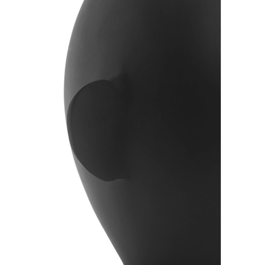 Scultura decorativa Phantom in alluminio nero