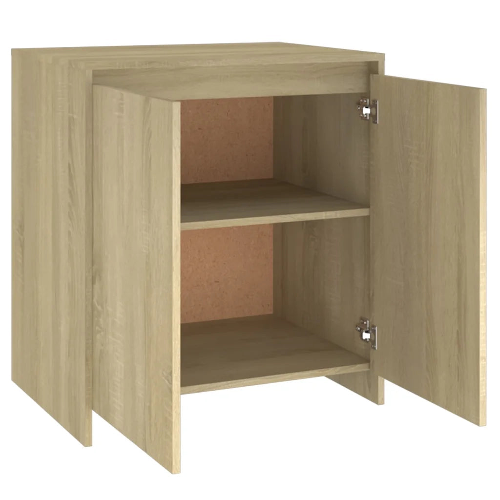 Credenza Rovere Sonoma 70x41x75 cm in Legno Multistrato cod mxl 77068