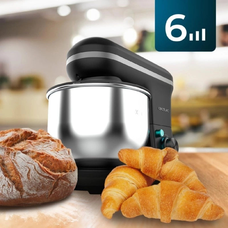 CECOTEC 04381 - Planetaria Impastatrice Cecomixer Merengue 5L 1200 Ice-Cream Black