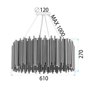 Lampada Da Soffitto Dorata APP1560-12CP