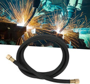 Serpentino per aspirazione 1/4 pollice - Slang con Connettori in Ottone Robusto per Argon CO2 Azoto - Lunghezza 2 metri