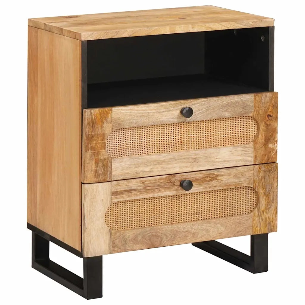 Armadio da Notte con cassetto Naturale 50 x 33 x 62 cm 4018054