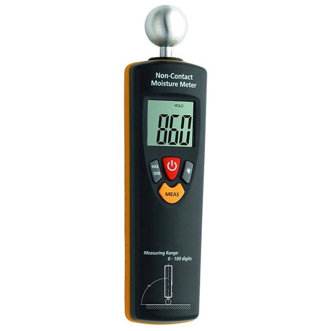 TFA 30.5503 HumidCheck Contact Misuratore di Umidita' Materiali Capacitivo Non Invasivo Legno e Materiali da Costruzione colore Nero