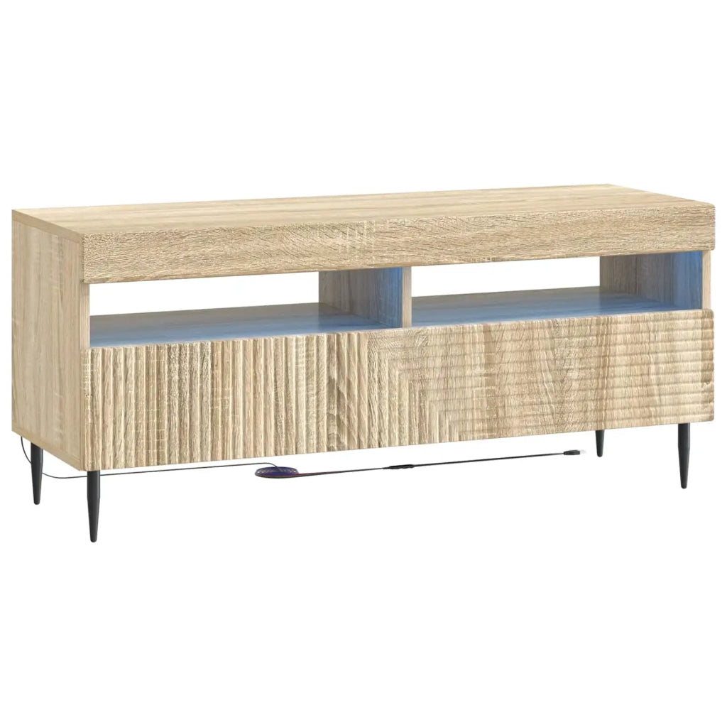 Mobile TV LED a 3 pezzi Rovere Sonoma Legno ingegnerizzato 3416677
