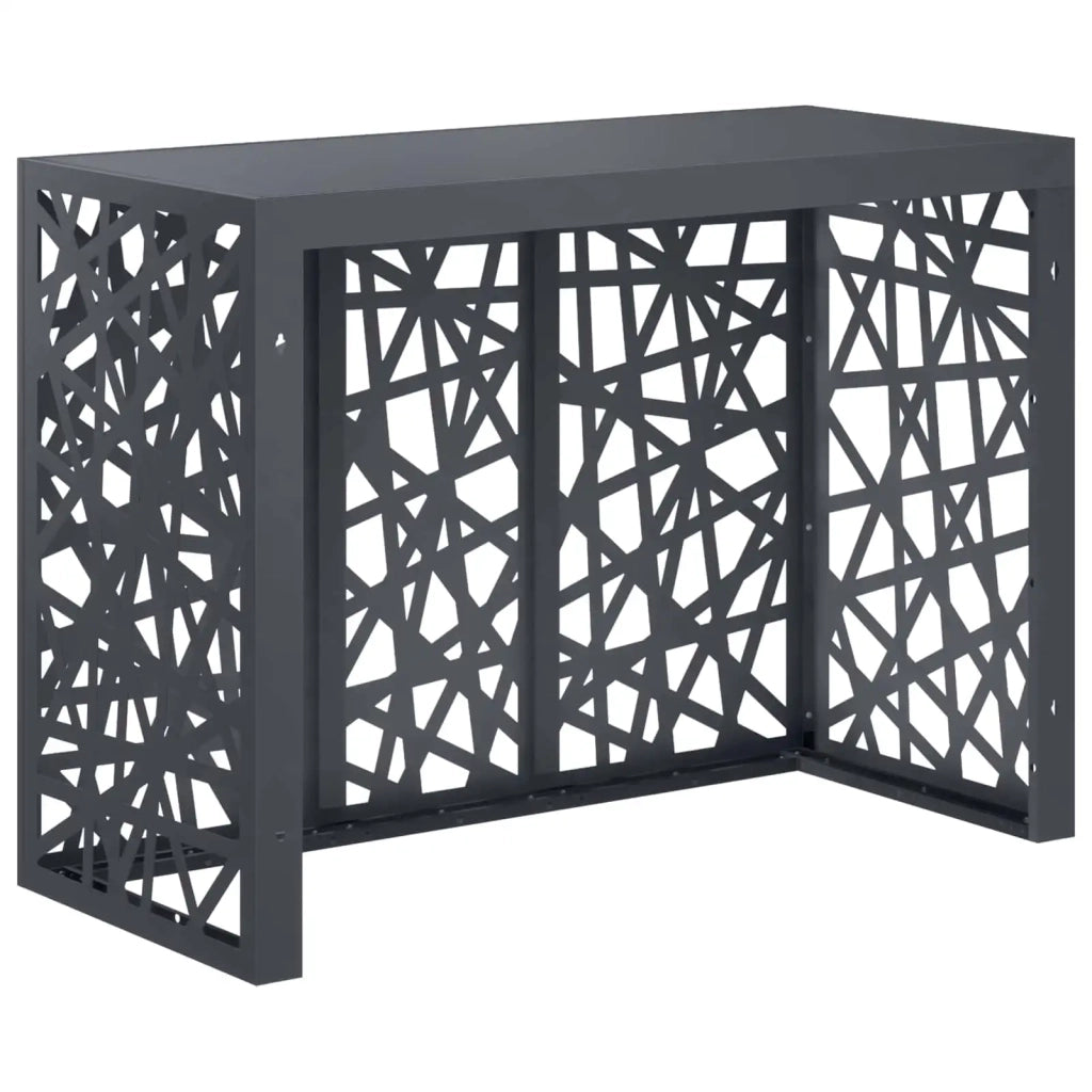 Copertura per condizionatore d'aria Antracite 110 x 50 x 80 cm 8014166