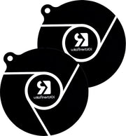 Mat per induzione da 20 cm - protezione magnetica per pentola - 2 pezzi - mat di silicone - trasparente