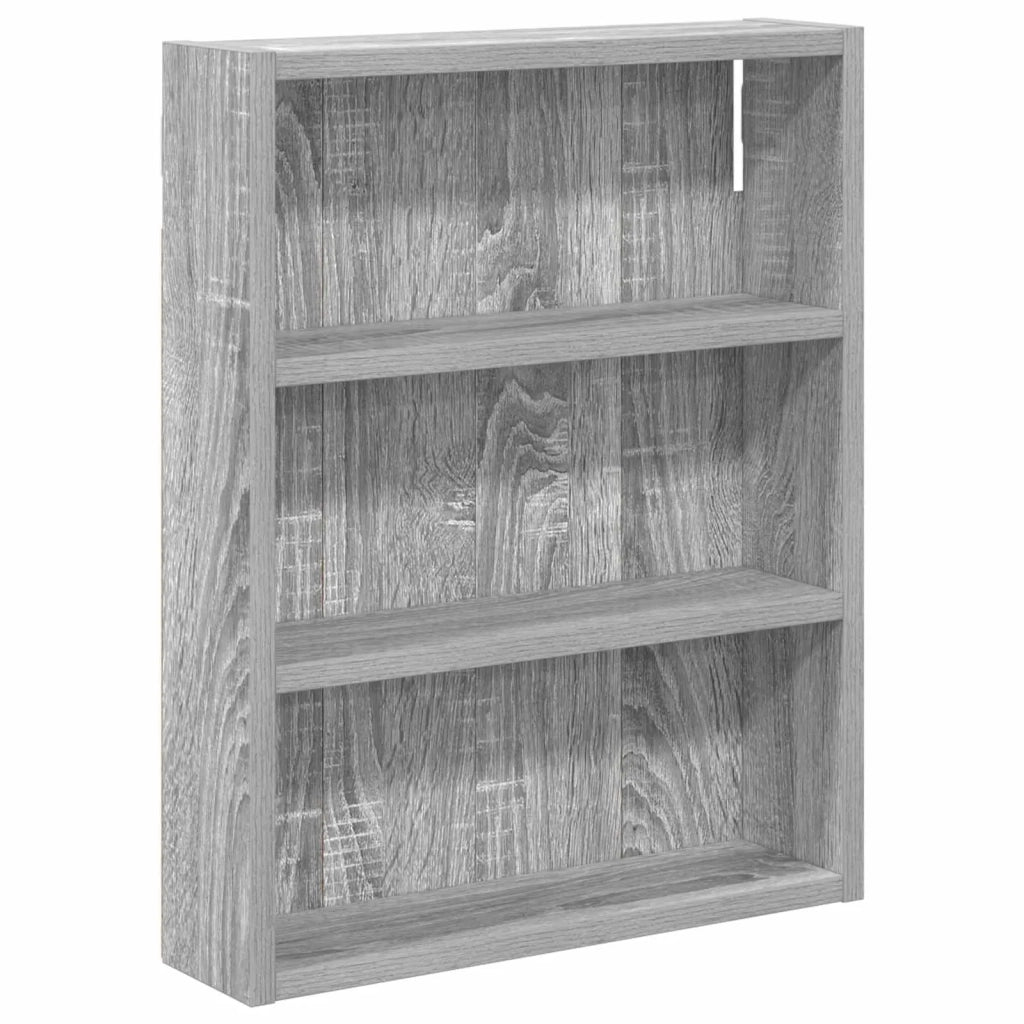 Armadio da bagno a muro Sonoma grigia 40 x 10 x 50 cm 889348