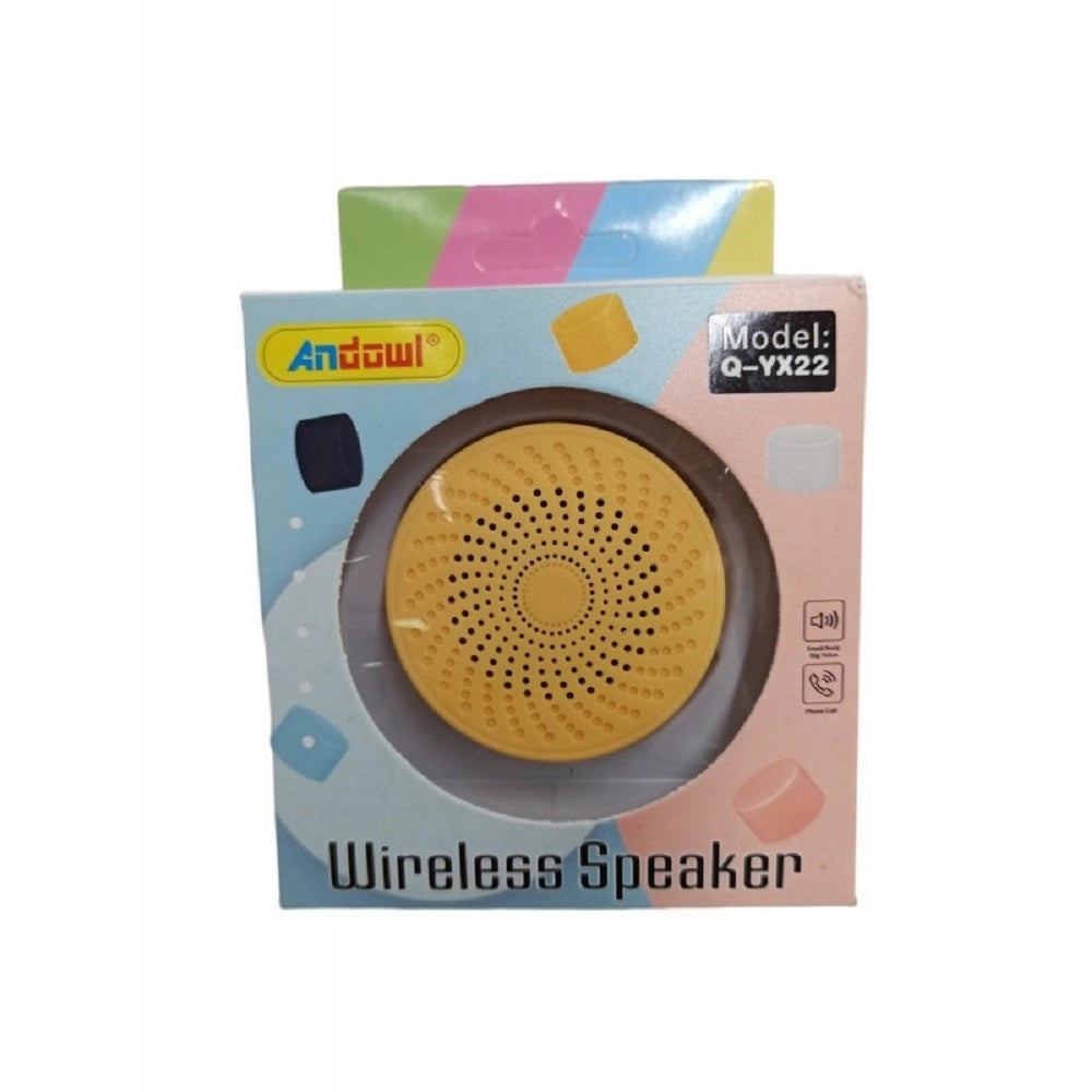 Trade Shop - Mini Altoparlante Wireless Bluetooth 3w Durata Della Batteria Fino 4 Ore Q-yx22 -