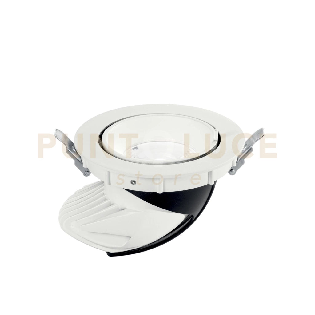 INCASSO LED DELTA BIANCO IN ALLUMINIO 20W 2600LM 4000K 9X9X12 CM.