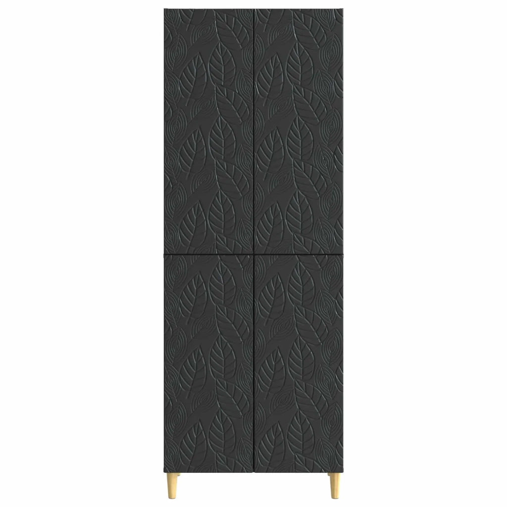 Set di armadi 2 pz Nero Legno ingegnerizzato 3416701