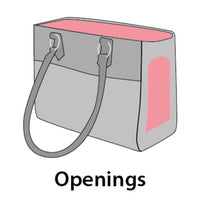 FLAMINGO Borsa Trasportino per Animali Lior Nero 45x19x29 cm 425406