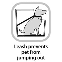 FLAMINGO Borsa Trasportino per Animali Lior Nero 45x19x29 cm 425406