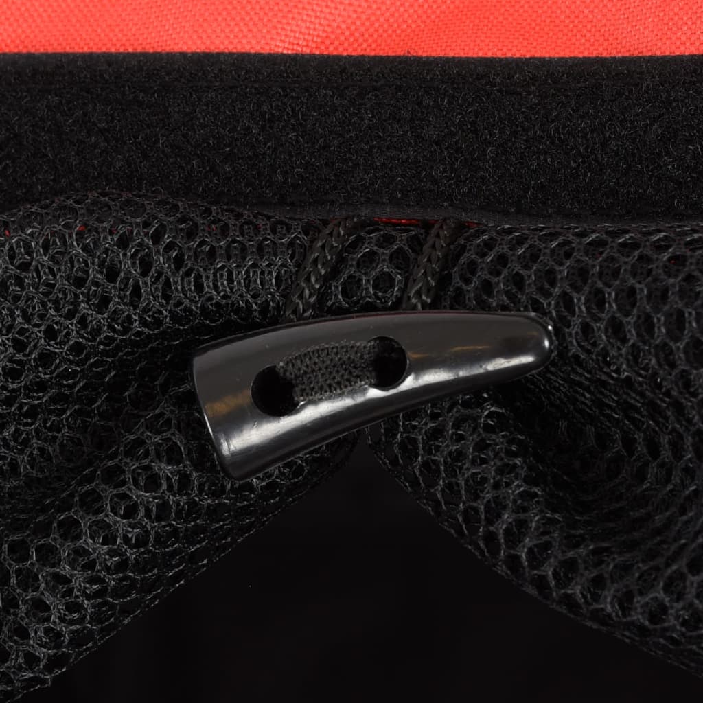 FLAMINGO Rimorchio da Bici per Cani Romero Rosso 59,5x43x51 cm 425408