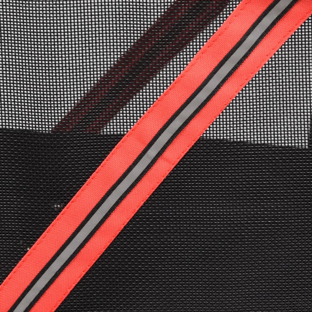 FLAMINGO Rimorchio da Bici per Cani Romero Rosso 59,5x43x51 cm 425408