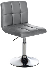 Sedia lounge Palma V2 in similpelle grigio