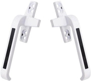 Maniglia per finestra in lega di alluminio - Design ergonomico - Blocco finestra - Porte scorrevoli - Bianco - Materiale resistente - Maniglia finestra