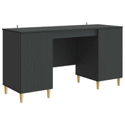 Scrivania Nero 142,5 x 50 x 75 cm Legno ingegnerizzato 3414595
