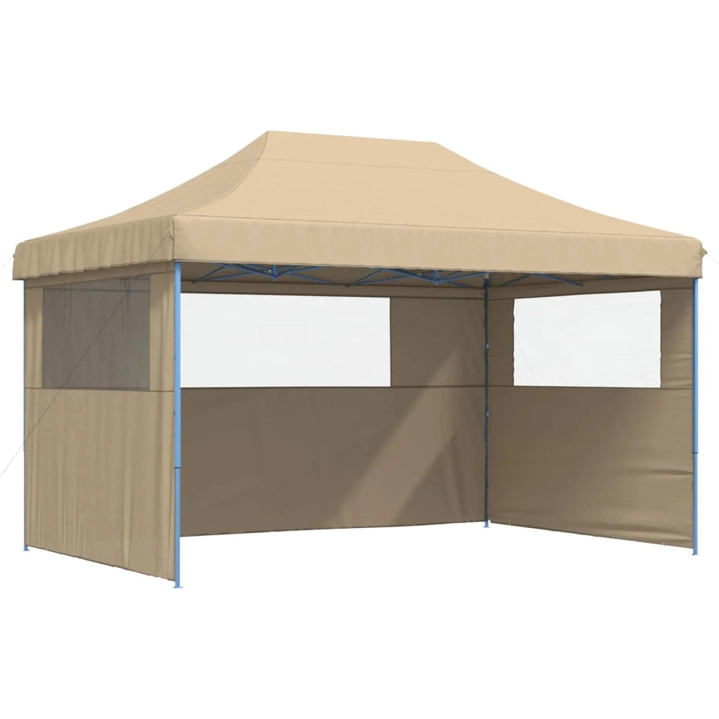 Tenda Party-Tenda da festa Beige 292 x 440 x 315 cm Tessuto Oxford 954461