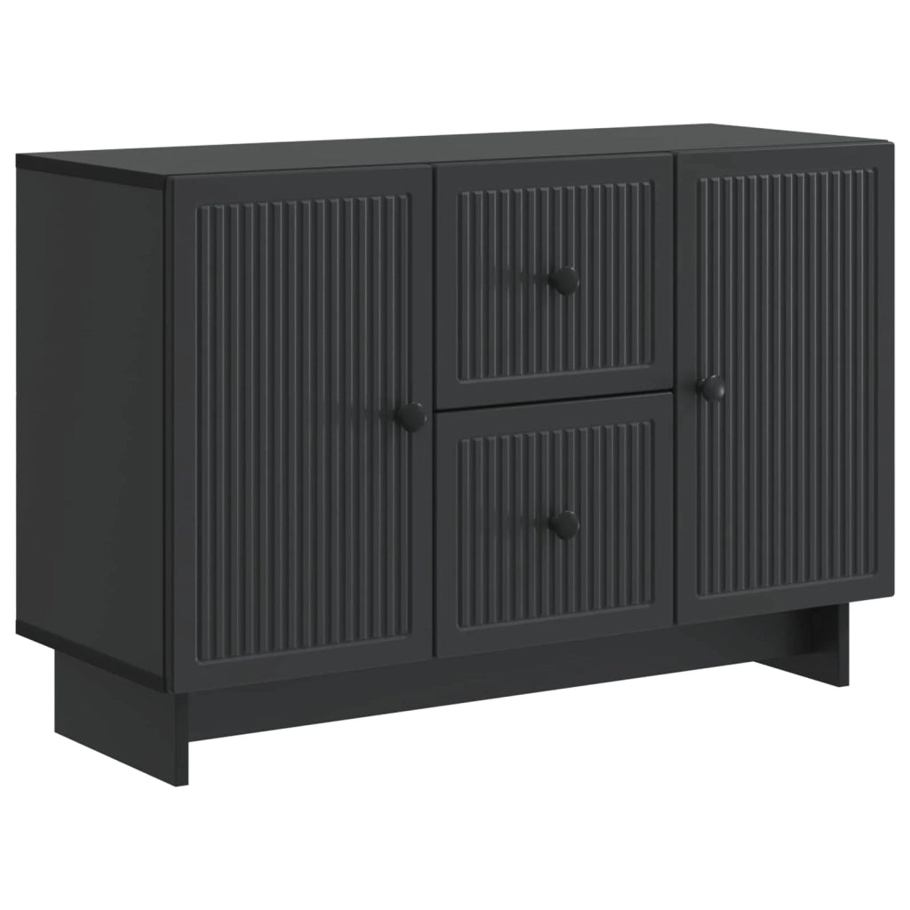 Credenza Nero 89 x 34,5 x 60 cm Legno ingegnerizzato 893966