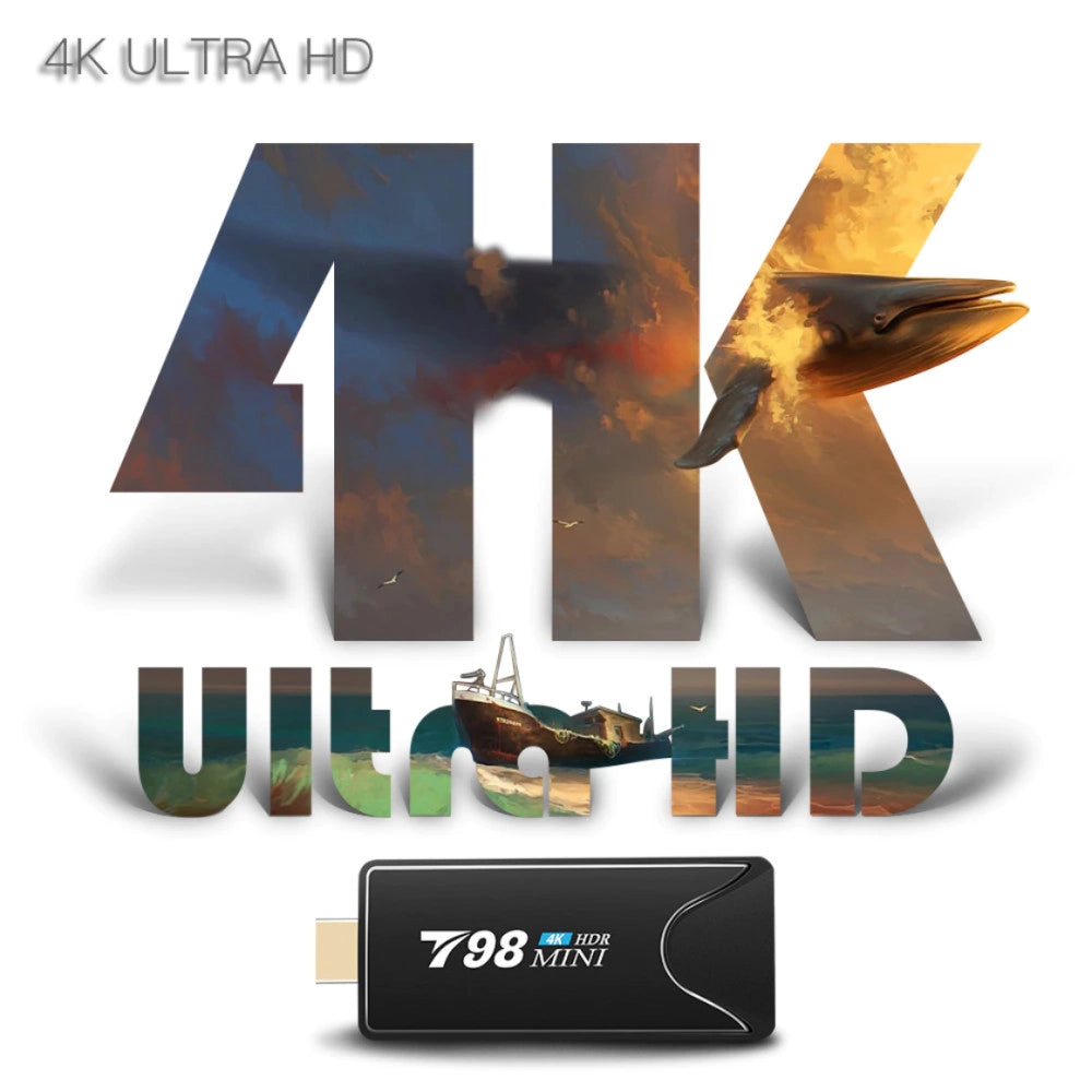 Trade Shop - Fire Tv Stick 4k Ultra Hd Con Telecomando Vocale Lettore Multimediale 8g + 128g -