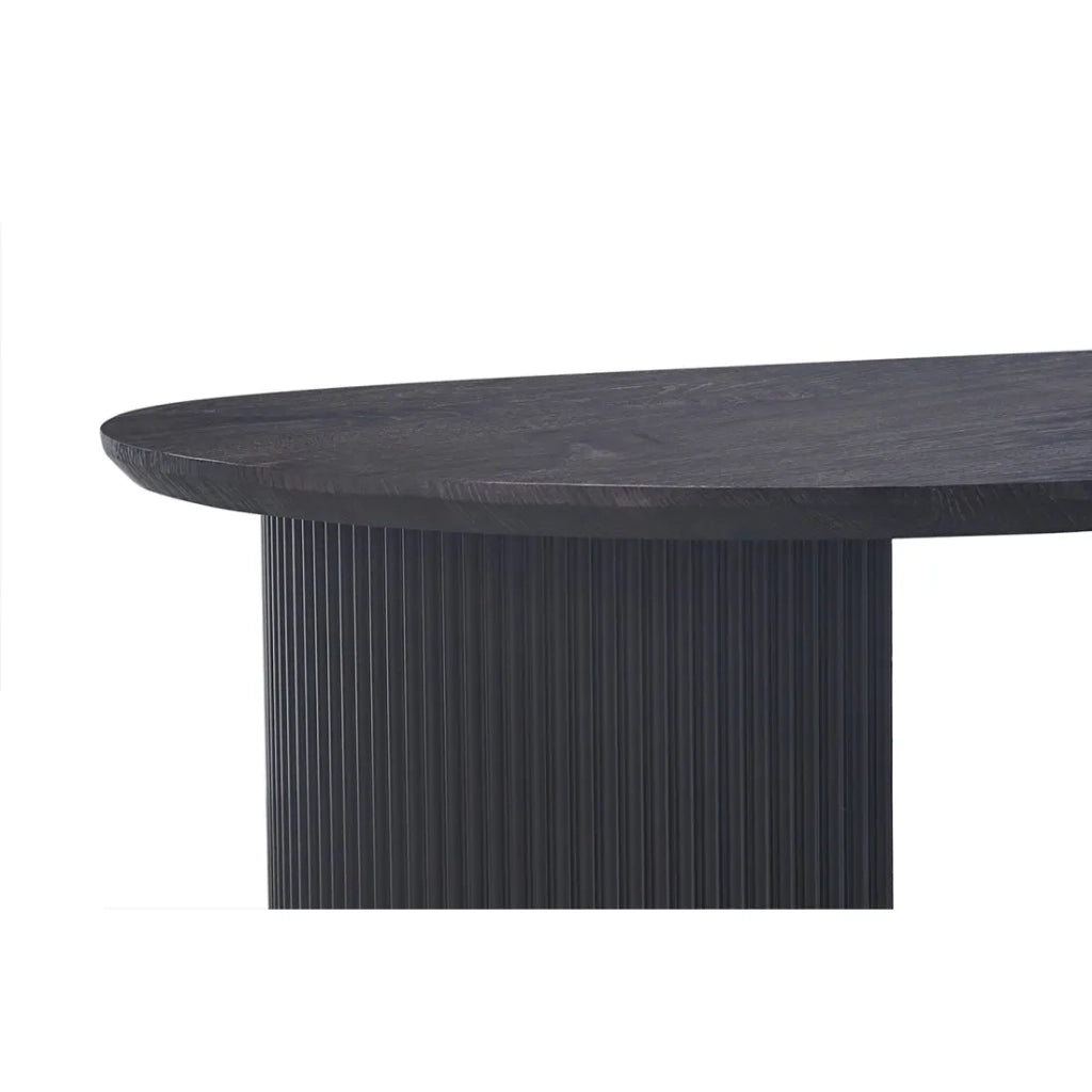 Tavolino VAGOS – Colore marrone scuro – Tavolino rettangolare 120x70 cm – MDF – Design contemporaneo