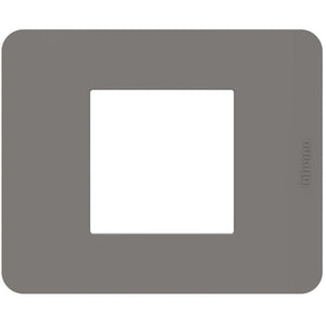 Placca Bticino MatixGO Tones 2 moduli tortora JA4802TD