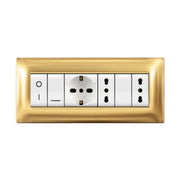 PLACCA LIFE Q LIVING PLAST ORO          7P