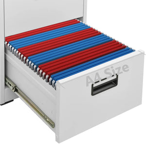 Armadio Classificatore Grigio Chiaro 46x62x164 cm in Acciaio cod mxl 68479