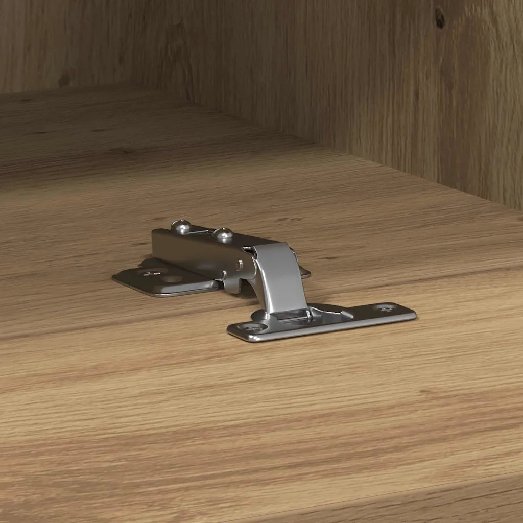 Mobile TV da parete rovere artigianale 100 x 30 x 30 cm 862190